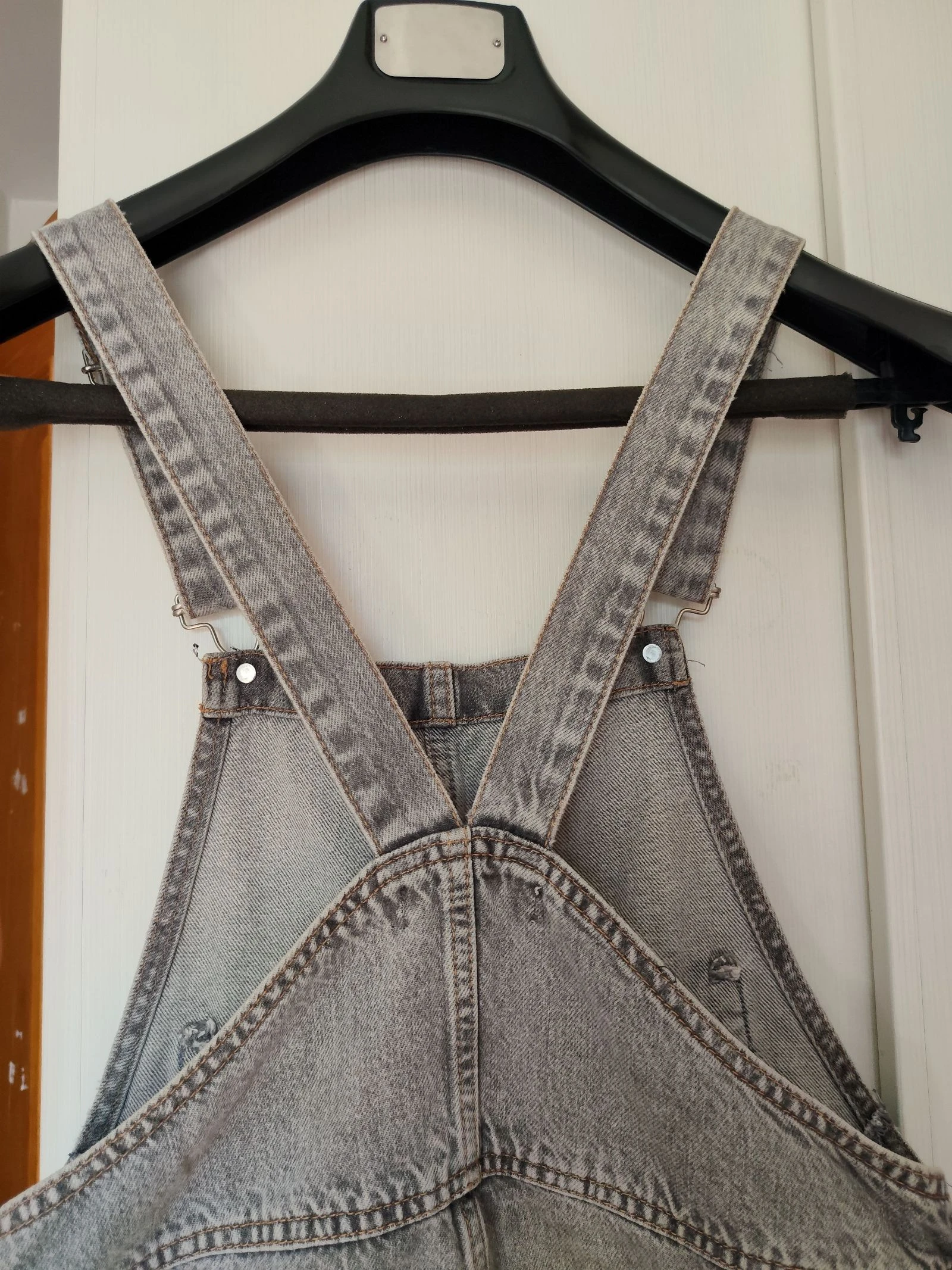 Zara girl denim pinafore size 13-14 years – photo 13